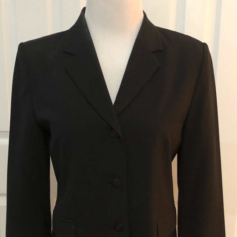 Talbots black suit jacket